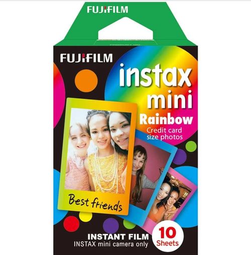 Filme Fujifilm Instax Mini Rainbow 10F